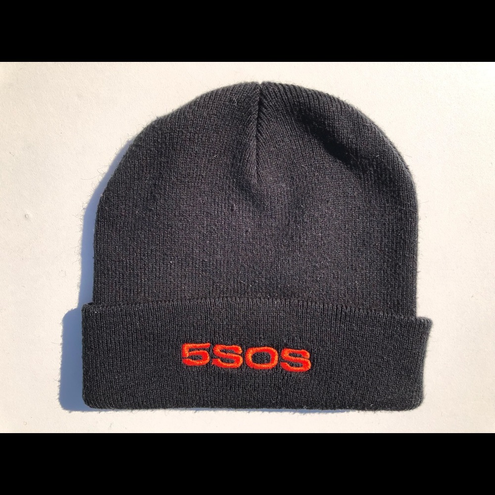 5 Seconds of Summer BLACK BEANIE HAT
